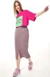Юбка f2056-04-03 капучино GO wear