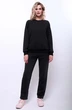 Спортивный костюм f3027-40-02 черный GO wear