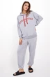 Спортивный костюм f3042-50-04 серый меланж GO wear