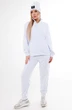 Спортивный костюм f3051-01-01 белый GO wear