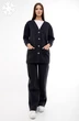 Костюм брючный f3052-40-02 черный GO wear