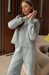 Спортивный костюм f3055-29-01 пепел GO wear