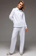 Костюм брючный f3063-01-01 белый GO wear