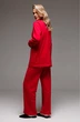 Костюм брючный f3065-11-02 красный GO wear