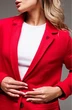 Костюм брючный f3065-11-02 красный GO wear