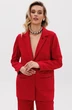 Костюм брючный f3079-11-02 красный GO wear