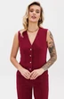 Костюм брючный f3088-12-01 вишня GO wear