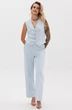 Костюм брючный f3088-29-1413 голубой GO wear