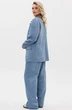 Костюм брючный f3106-29-1413 голубой GO wear