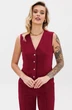 Жилет f4088-12-01 вишня GO wear