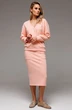 Костюм с юбкой f7002-07-01 персик GO wear