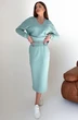 Костюм с юбкой f7002-26-688 ментол GO wear