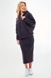 *Костюм с юбкой f7034-30-03 графит GO wear