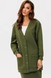 Костюм с юбкой f7052-28-02 хаки GO wear