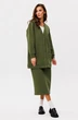 Костюм с юбкой f7052-28-02 хаки GO wear