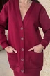 Костюм с юбкой f7052-12-01 вишня GO wear