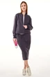 Костюм с юбкой f7055-30-03 графит GO wear