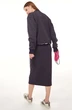 Костюм с юбкой f7055-30-03 графит GO wear