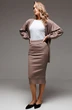 Костюм с юбкой f7064-04-03 капучино GO wear
