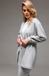 Костюм с юбкой f7064-50-04 серый меланж GO wear