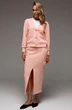 Костюм с юбкой f7067-07-01 персик GO wear