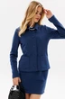 Костюм с юбкой f7080-20-01 индиго GO wear
