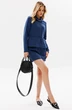 Костюм с юбкой f7080-20-01 индиго GO wear