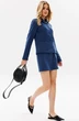 Костюм с юбкой f7080-20-01 индиго GO wear