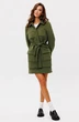 Костюм с юбкой f7088-28-02 хаки GO wear