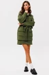Костюм с юбкой f7088-28-02 хаки GO wear