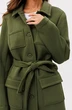 Костюм с юбкой f7088-28-02 хаки GO wear
