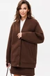 Костюм с юбкой f7092-23-03 коричневый GO wear