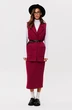 Костюм с юбкой f7094-12-01 вишня GO wear