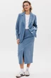 Костюм с юбкой f7107-29-1413 голубой GO wear