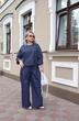Костюм брючный 7224 деним Gratto