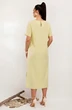 Платье 1011 лимонный Галеан Стиль фото 2