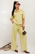 Костюм брючный 982-1 лимонный Галеан Стиль