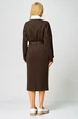 Костюм с юбкой 888 коричневый Gamma Gracia фото 2