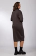 Костюм с юбкой 23с2575 графит Gold Style