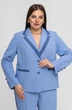 Костюм брючный 26С2761 джинс + небесно-голубой Gold Style фото 4