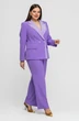 Костюм брючный 26С2761 сиреневый + светло-сиреневый Gold Style фото 3