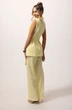 Костюм брючный 6509 желтый Golden Valley