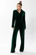 Костюм брючный 6625 зеленый Golden Valley