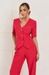 Костюм брючный 6711 красный Golden Valley фото 2