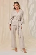Костюм брючный 6764 серый Golden Valley