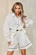 Костюм с шортами 6767 белый Golden Valley