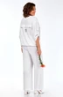 Костюм брючный 281 белый Grace for you фото 2