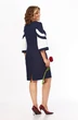 Платье 1060 синий Grace for you фото 2