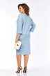 Костюм с юбкой 283 голубой Grace for you фото 2