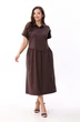 Платье 25ICY087Ш шоколад ICY Street фото 3